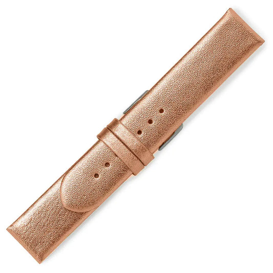 Λουρί 0508RG Rose Gold Leather Strap Goldy
