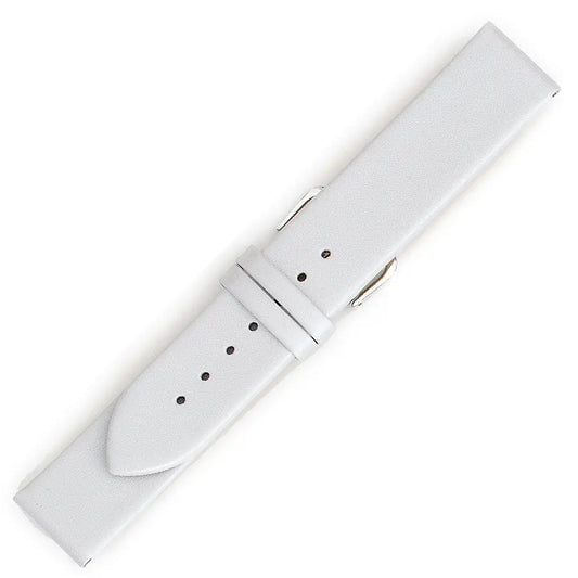 Λουρί 0508WH White Leather Strap