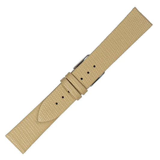 Λουρί 0515BG Beige Leather Strap