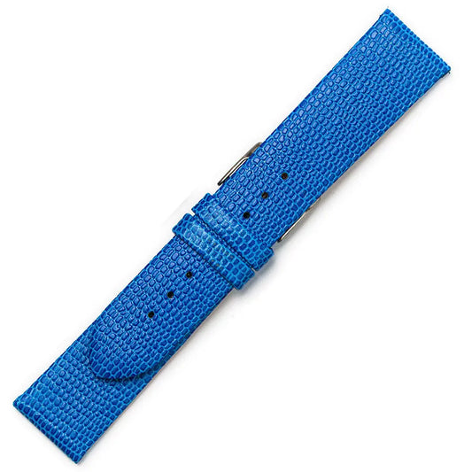 Λουρί 0515BL Blue Leather Strap