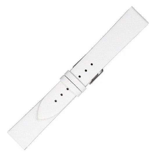 Λουρί 0515WH White Leather Strap
