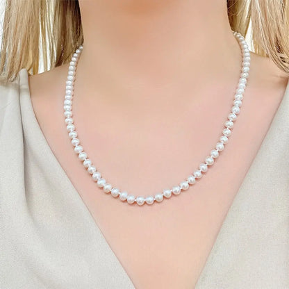 Κολιέ 110139 με Μαργαριτάρια Fresh Water Pearl 5,0-5,5mm 14ct