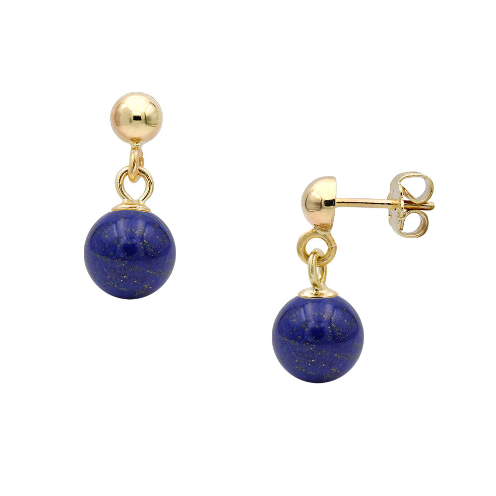 Earrings 110329 with Fresh Water Pearls 7.5-8mm 14ct