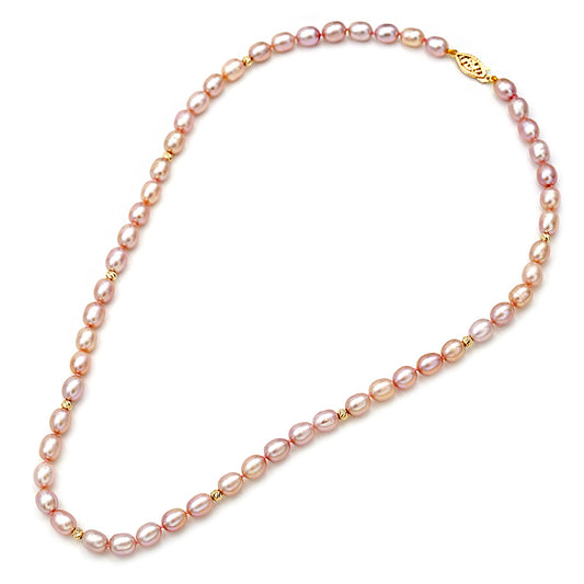 Necklace 110135 Fresh Water Pearls 3.0-3.5mm 14ct