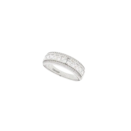 Breeze 111004.4 Series Ring In Platinum Plated Silver