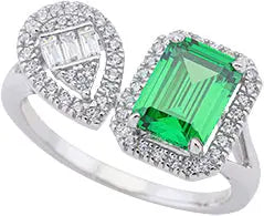 Breeze 111004.4 Series Ring In Platinum Plated Silver