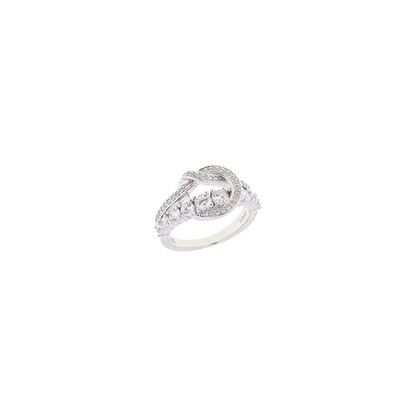 Breeze 111004.4 Series Ring In Platinum Plated Silver