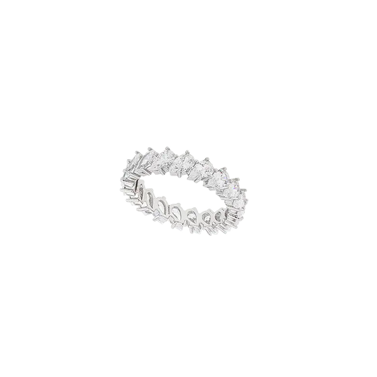 Breeze 111004.4 Series Ring In Platinum Plated Silver