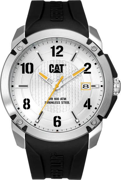 CATERPILLAR ΑΧ14121231 Elite 2025 Black Silicon Strap