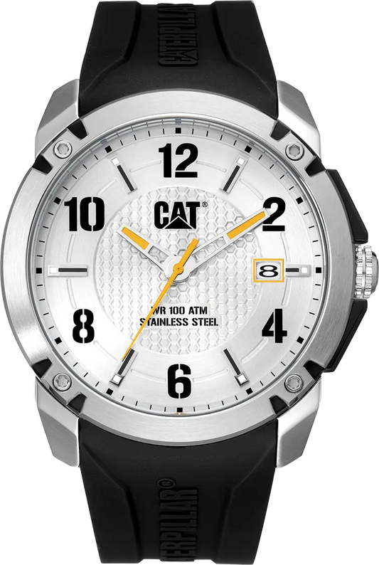 CATERPILLAR ΑΧ14121231 Elite 2025 Black Silicon Strap