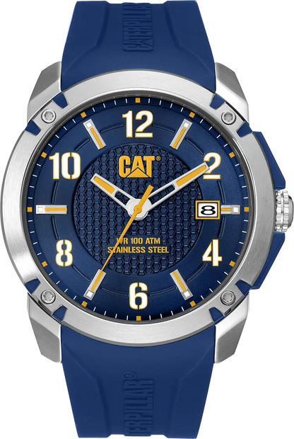 CATERPILLAR ΑΧ14126632 Elite 2025 Blue Silicon Strap