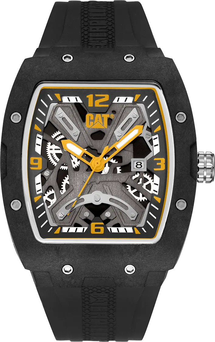 CATERPILLAR 1416121137 Barrel Carbon Black Silicon Strap