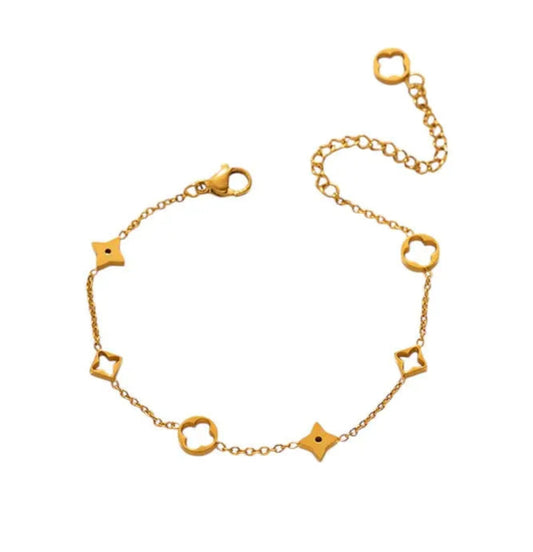 Bracelet BR22416 Steel Stud Handcuff