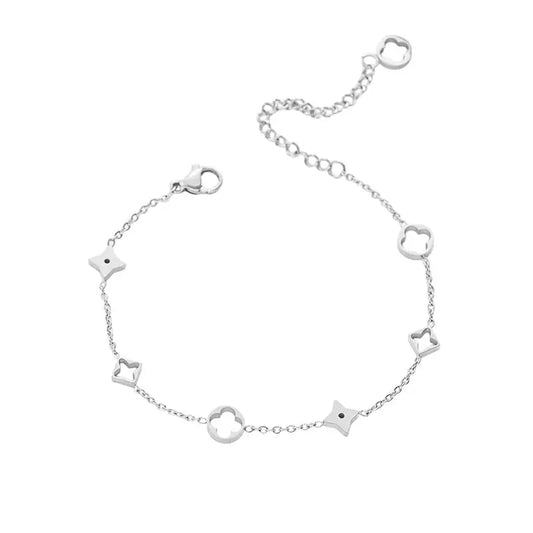 Bracelet BR22416 Steel Stud Handcuff