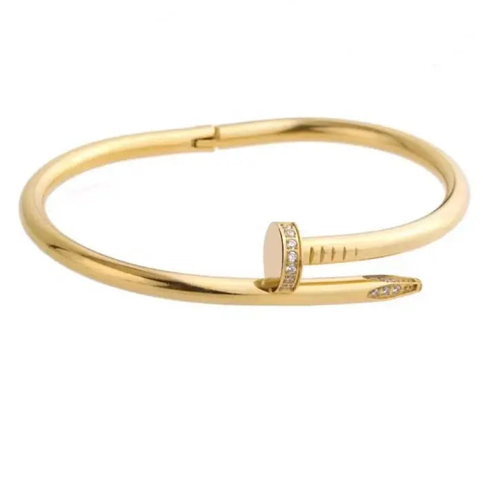 Bracelet BR22416 Steel Stud Handcuff