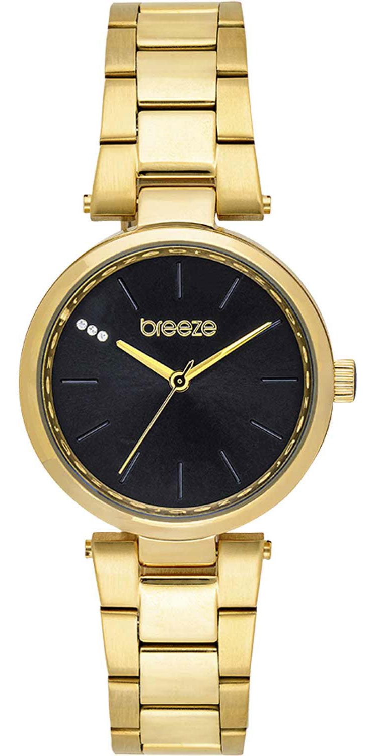 BREEZE 212491.2 Perfect10 Gold Stainless Steel Bracelet