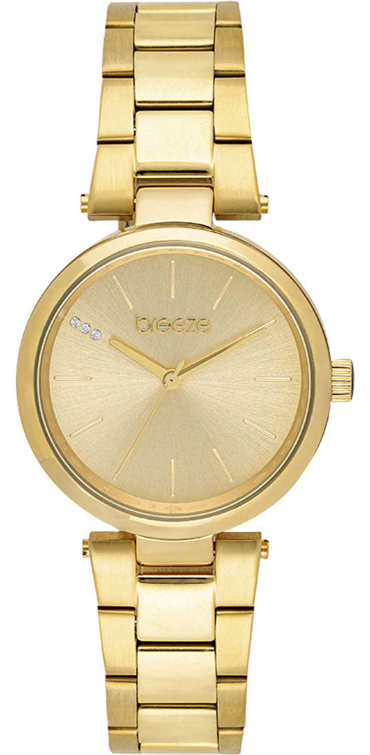 BREEZE 212491.4 Perfect10 Gold Stainless Steel Bracelet