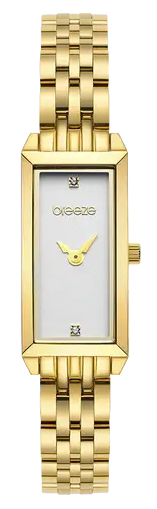 BREEZE 212551.1 Edge Gold Stainless Steel Bracelet