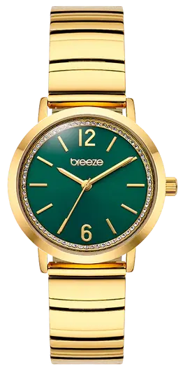 BREEZE 212571.7 Halo Gold Stainless Steel Bracelet