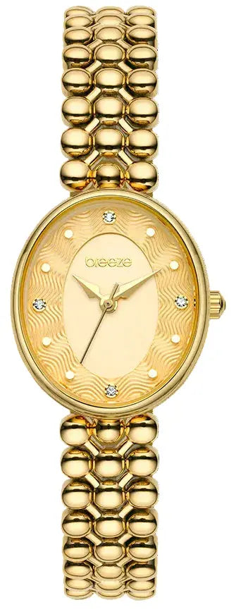 BREEZE 212591.4 Sirena Gold Stainless Steel Bracelet