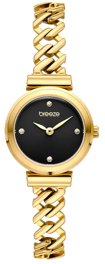 BREEZE 212641.2 Cascadia Gold Stainless Steel Bracelet
