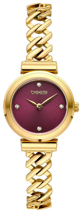 BREEZE 212641.5 Cascadia Gold Stainless Steel Bracelet