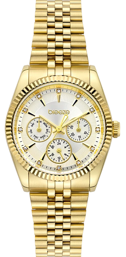 BREEZE 213051.1 Allure Gold Stainless Steel Bracelet