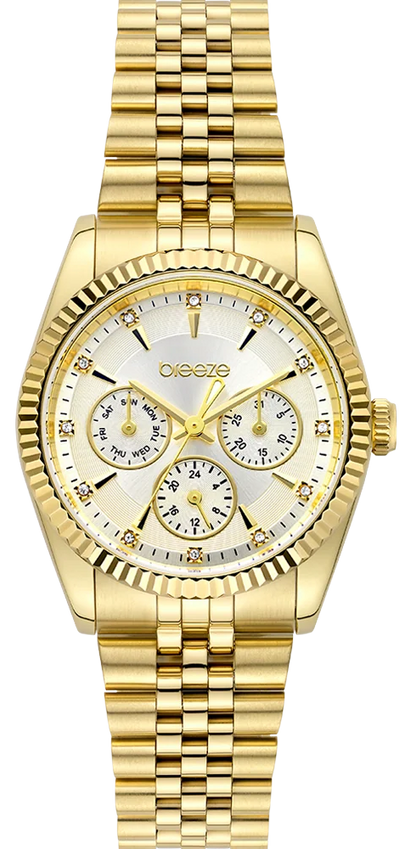 BREEZE 213051.1 Allure Gold Stainless Steel Bracelet