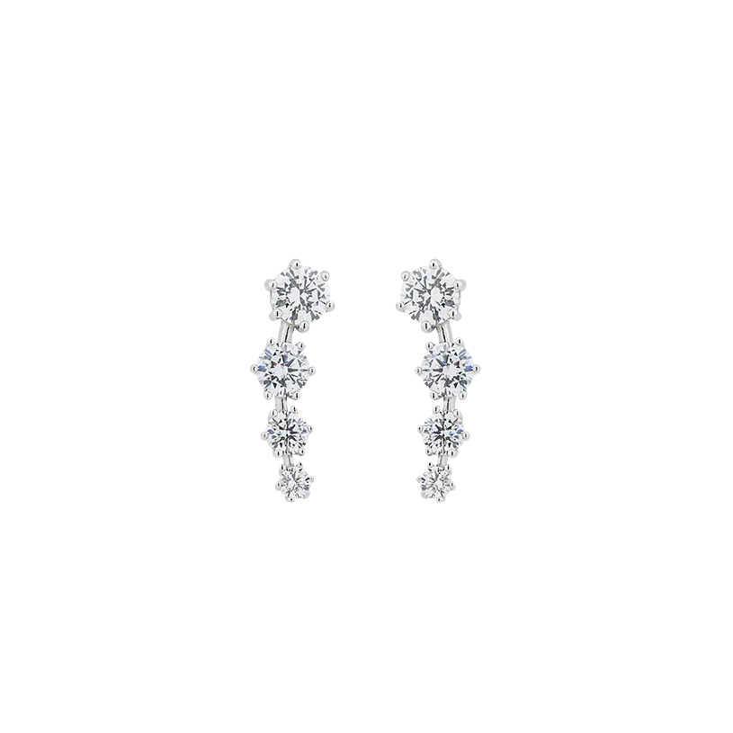 Breeze 212002.6 Gold Plated Silver Hoop Earrings