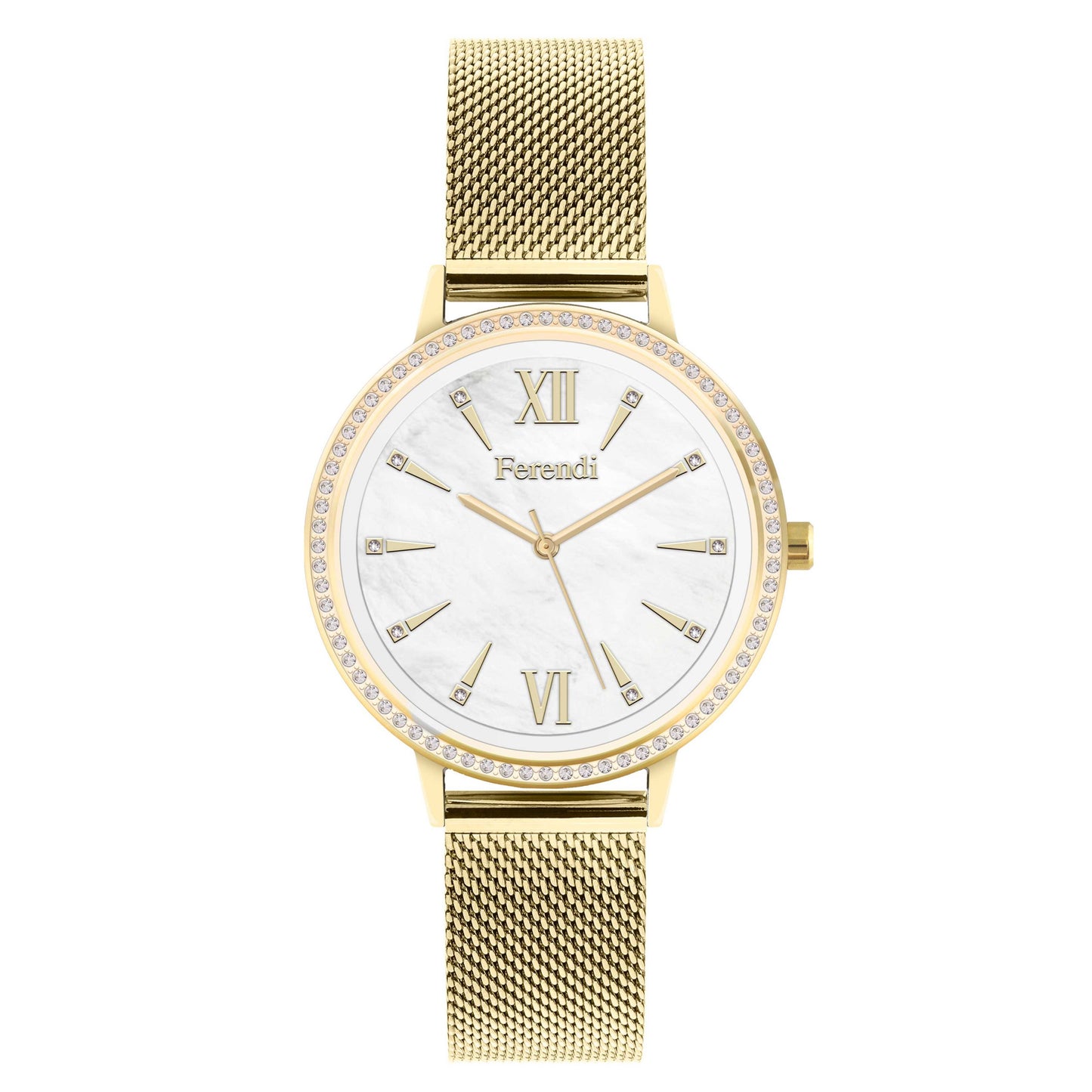 Ferendi 2601G-105 Clow Gold Stainless Steel Bracelet