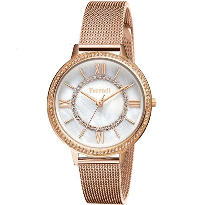 Ferendi 2601R-103 Mistique Rose Gold Stainless Steel Bracelet