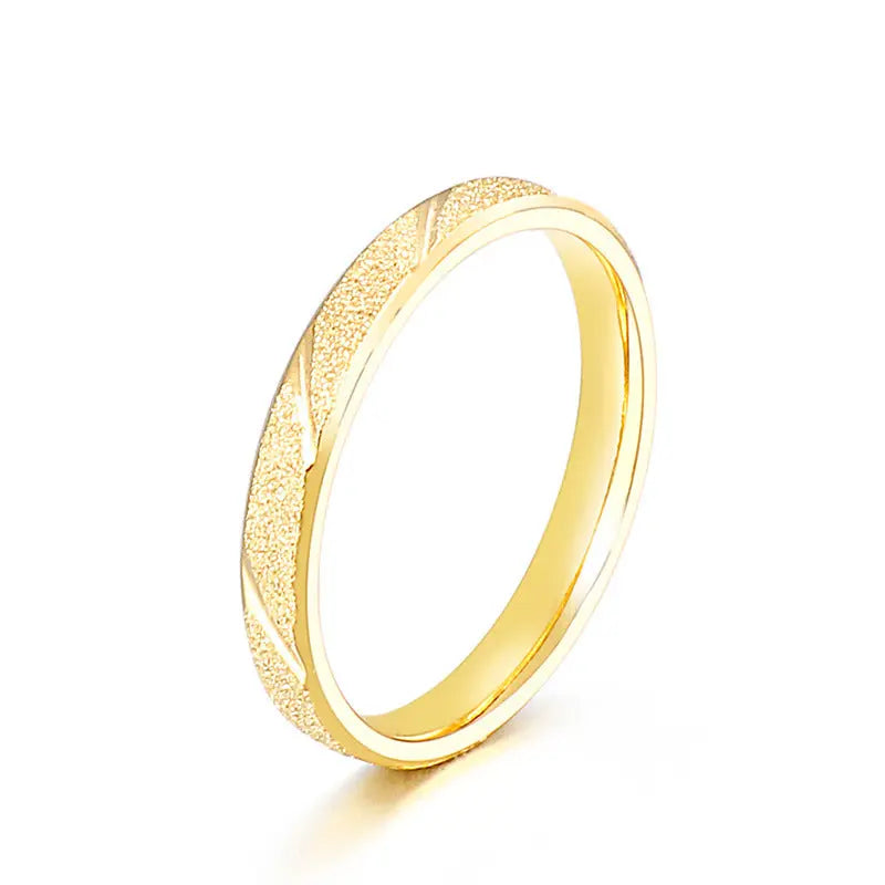 Βέρα 2605G-60 Κλασική Από Επιχρυσωμένο Ατσάλι 3mm