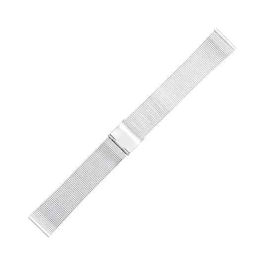 Μπρασελέ 262W Silver Stainless Steel Mesh Bracelet