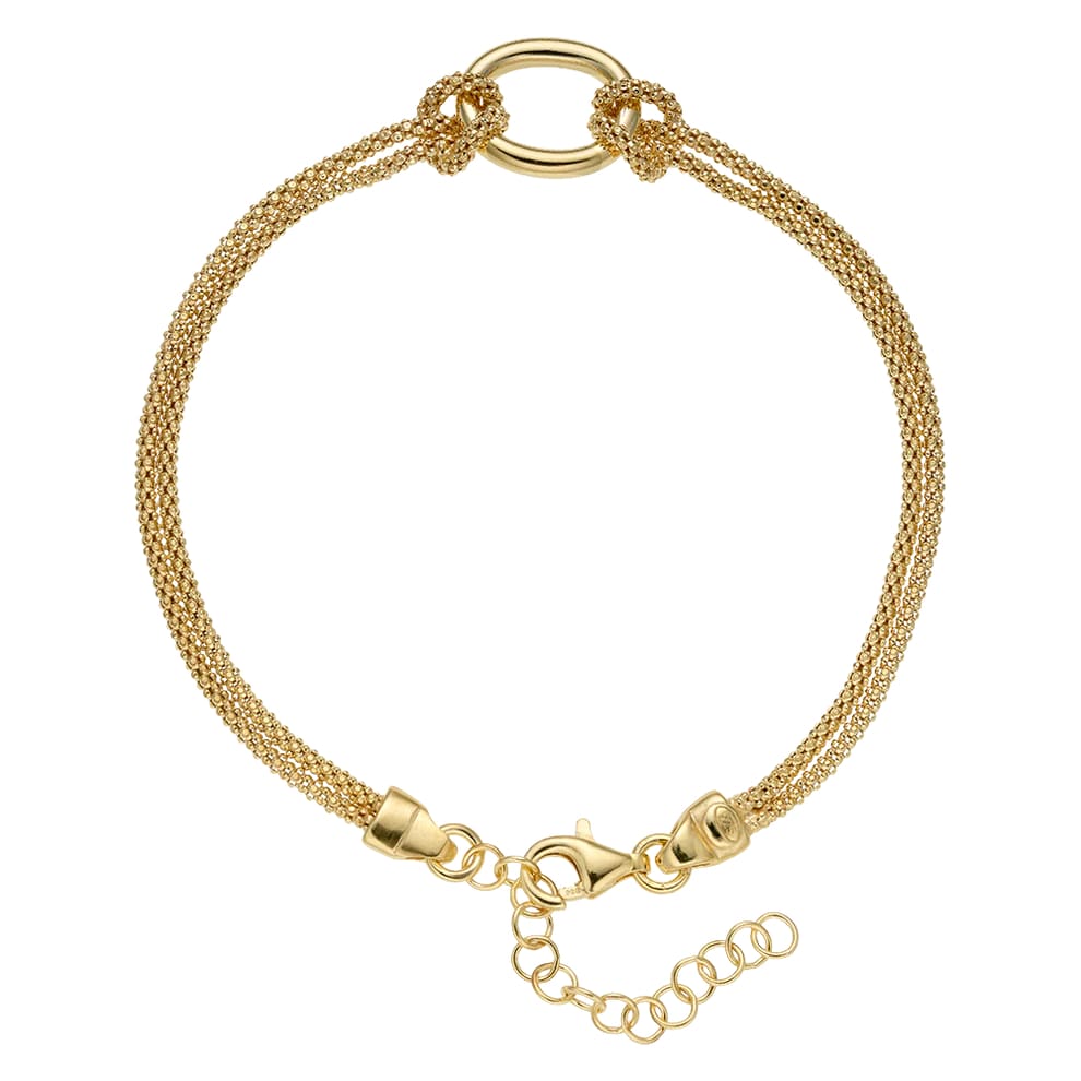 Breeze 313004.1 Gold Plated Silver Bracelet