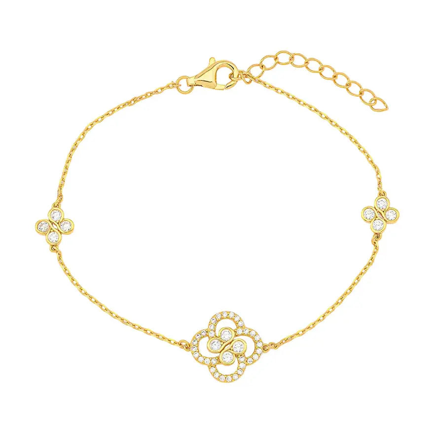 Breeze 313004.1 Gold Plated Silver Bracelet