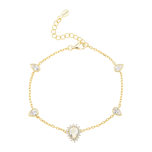 Breeze 313004.1 Gold Plated Silver Bracelet