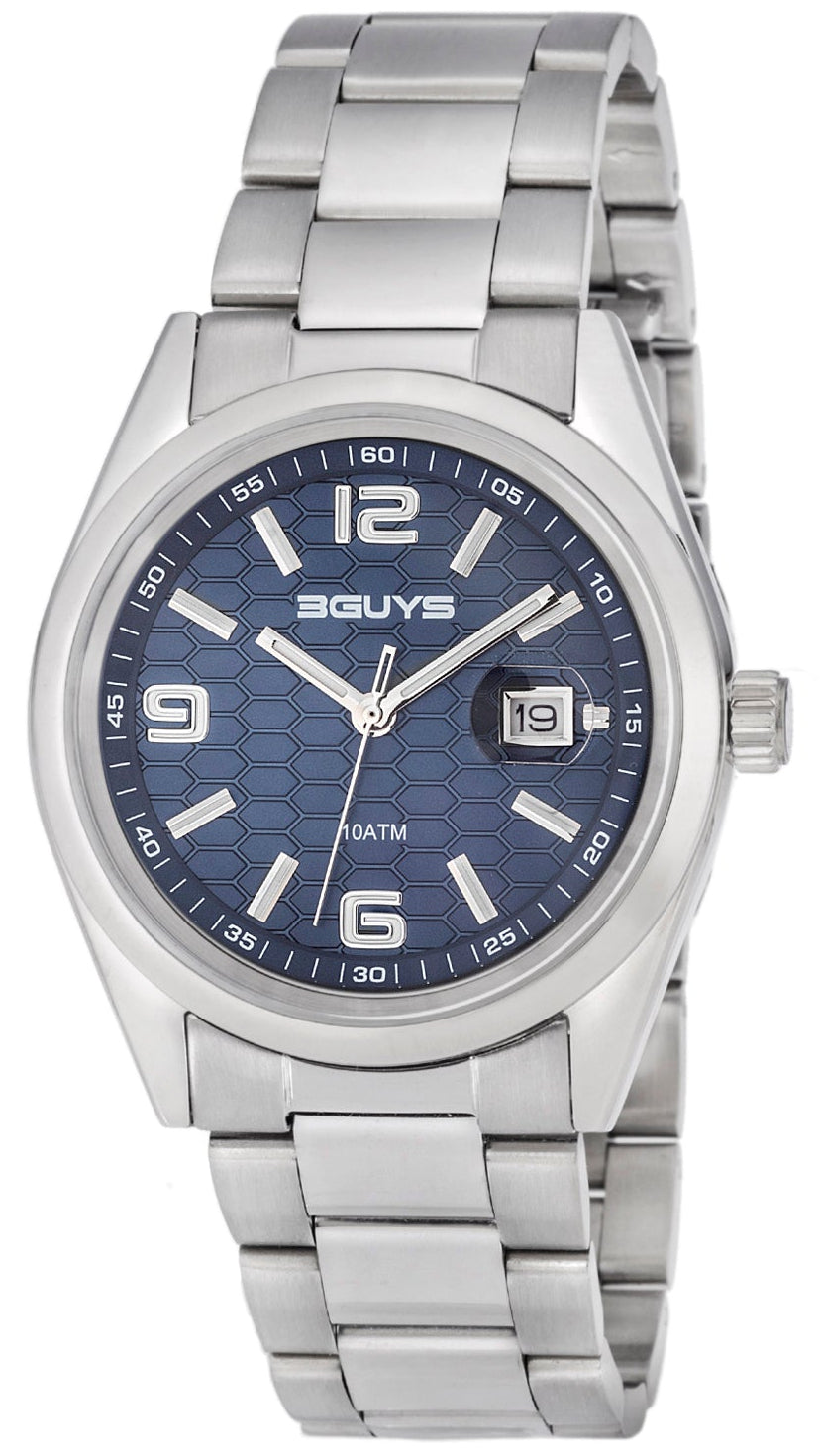 3GUYS 3G20305 Silver Stainless Steel Bracelet