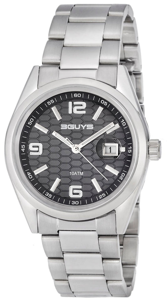 3GUYS 3G20306 Silver Stainless Steel Bracelet