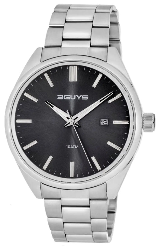 3GUYS 3G96003 Silver Stainless Steel Bracelet