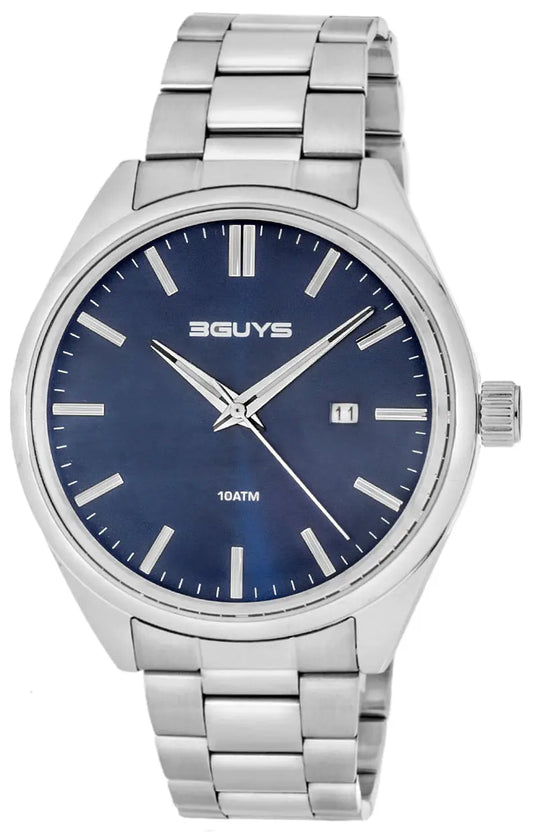 3GUYS 3G96004 Silver Stainless Steel Bracelet