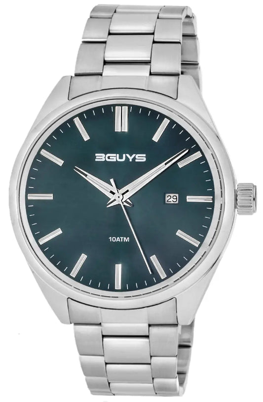 3GUYS 3G96005 Silver Stainless Steel Bracelet