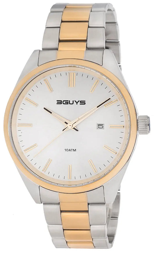 3GUYS 3G96006 Two Tone Stainless Steel Bracelet