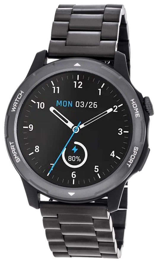 3GUYS 3GW1452 Smartwatch Black Stainless Steel Bracelet