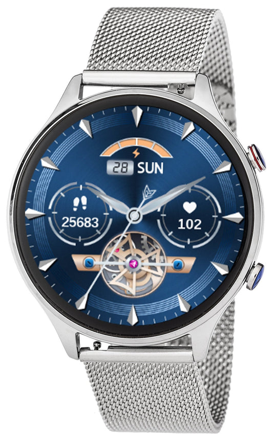 3GUYS 3GW5093 Smartwatch Silver Stainless Steel Bracelet