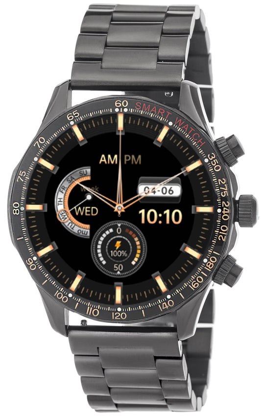 3GUYS 3GW6802 Smartwatch Black Stainless Steel Bracelet