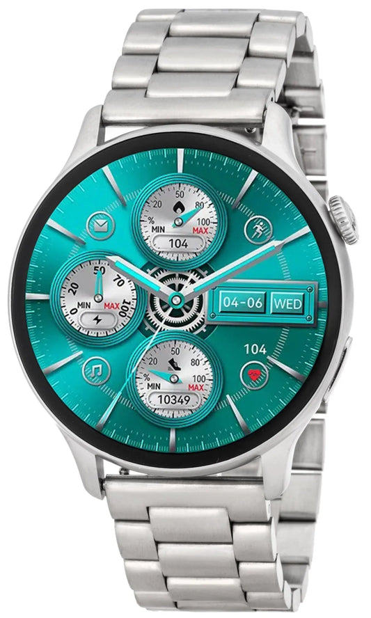 3GUYS 3GW8574 Smartwatch Silver Stainless Steel Bracelet