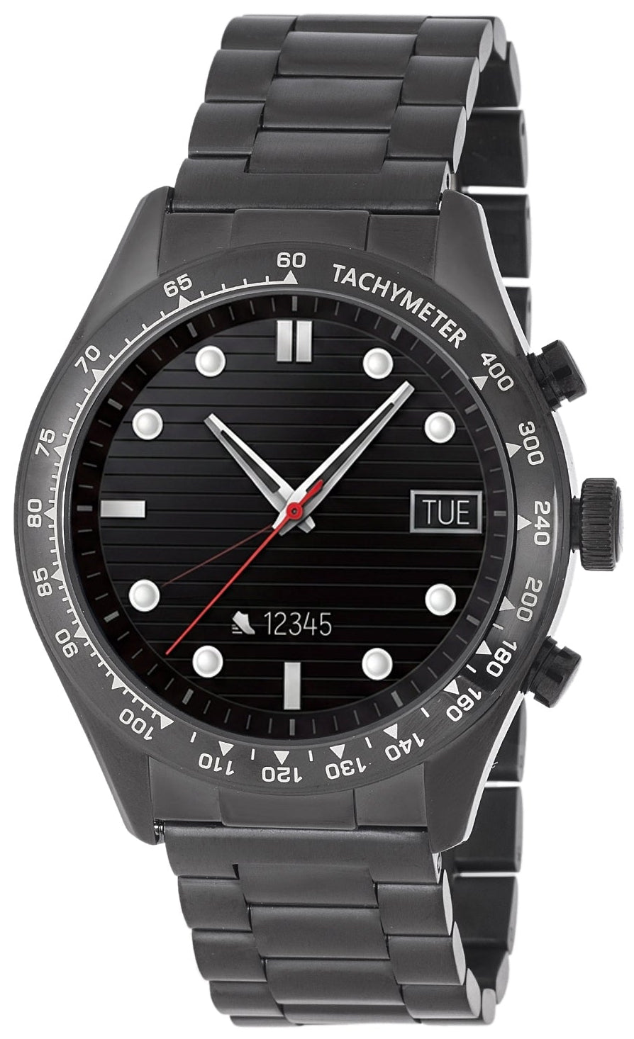 3GUYS 3GW9502 Smartwatch Black Stainless Steel Bracelet