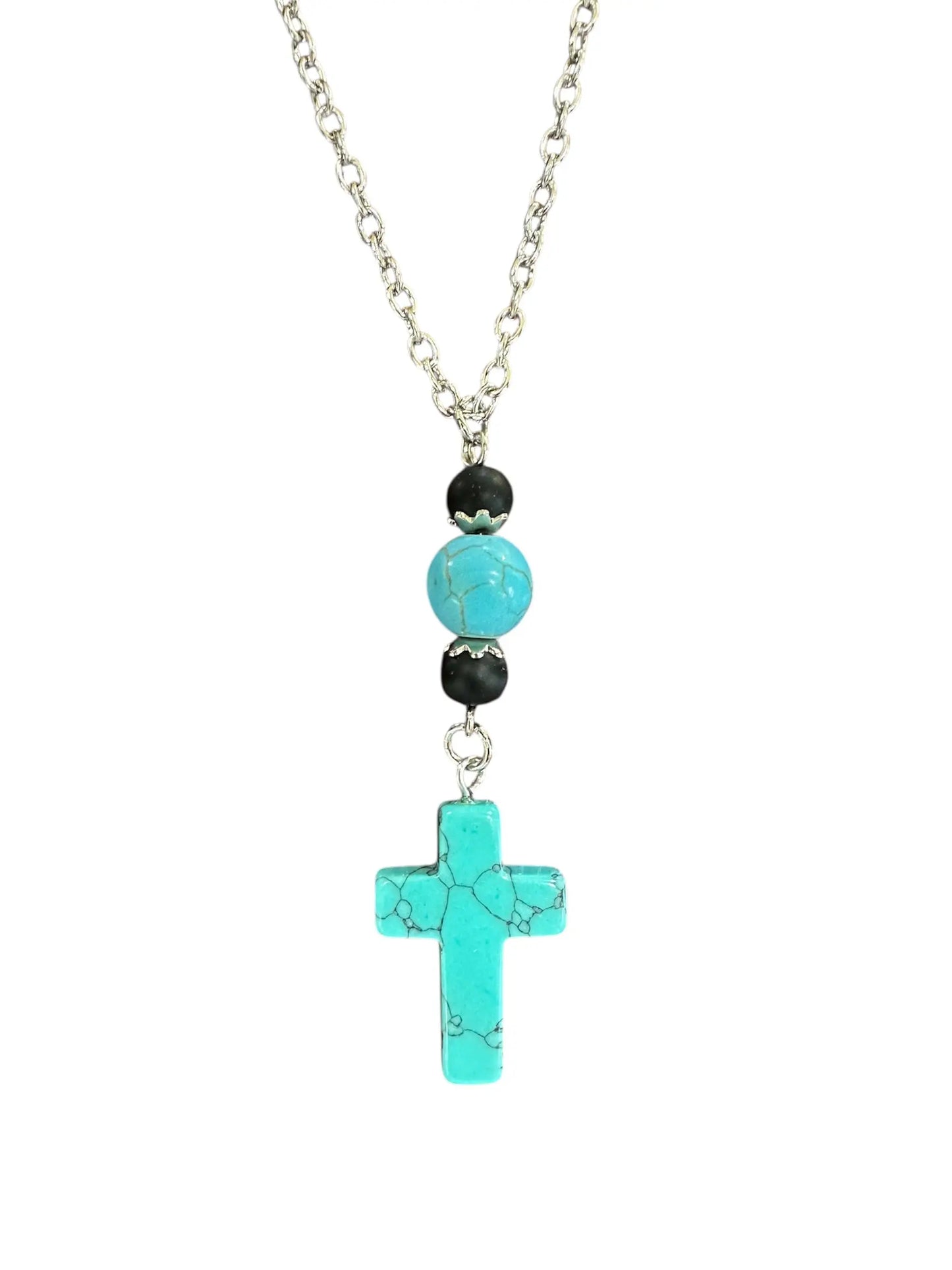 Φυλαχτό Αυτοκινήτου 40424 με Σταυρό από Ατσάλι