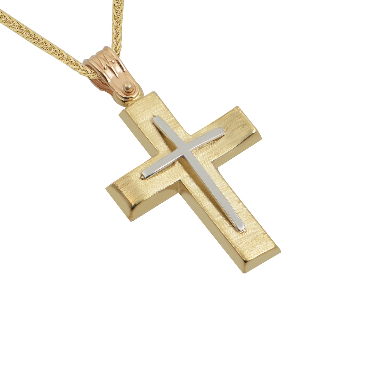 Baptismal Cross STA400 Gold K14