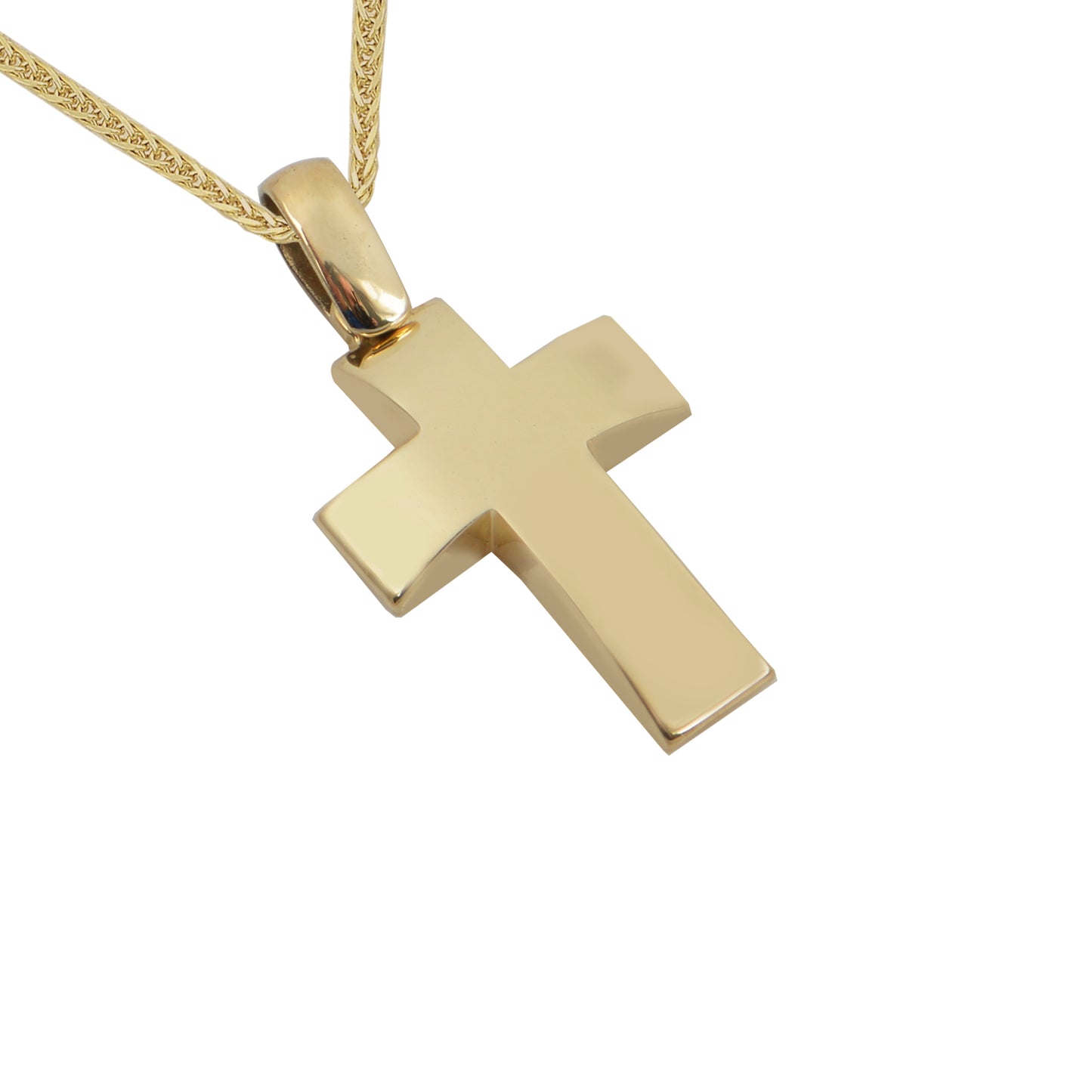 Βαφτιστικός Σταυρός STA410 Χρυσός Κ14